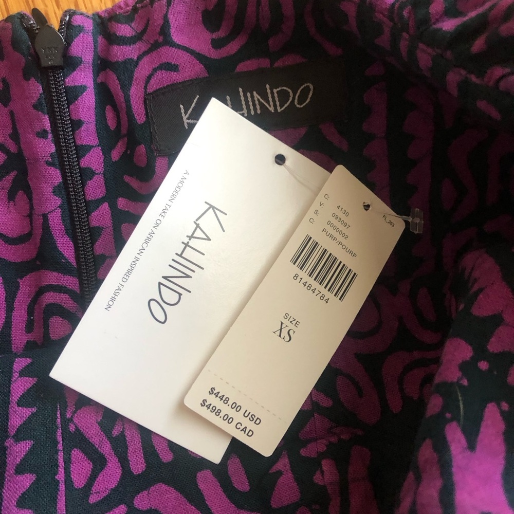 NWT Anthropologie Kahindo strapless ruffled Maxi dress - Picture 9 of 9